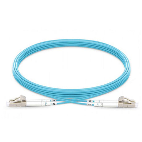 Fiber Cable LC/LC 50u OM4 aqua