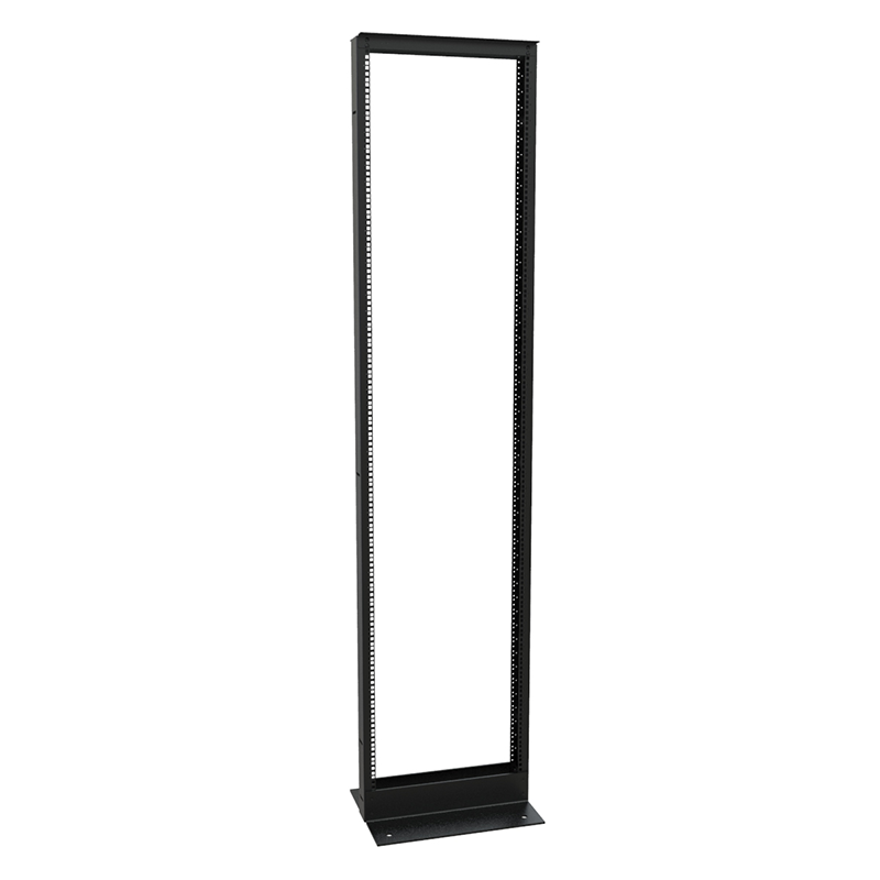 Rack Basics RB-2PS Series 2-Post Steel Open Frame 48U