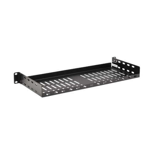 Tripp Lite SmartRack Shelf 2 Post Vented Fixed 1U  7in depth 40lbs
