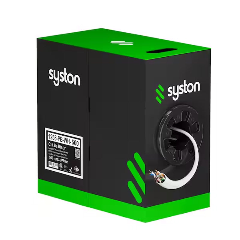 Syston SySPEED® Premium Cat 6 Ethernet Cable