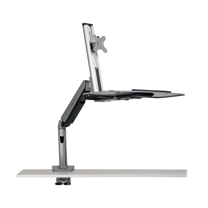 Tripp Lite WorkWise Desk-Mounted Workstation, Single Display