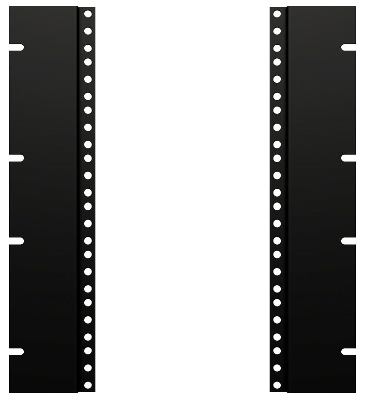 Hammond, PBAS Series, Rack Rail Reducer 24" to 19" -6U Black