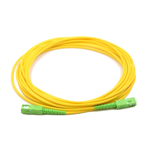 Primewired Fiber Patch Cord Single Mode - Simplex 3.0mm APCSC/APCSC UPC 6ft