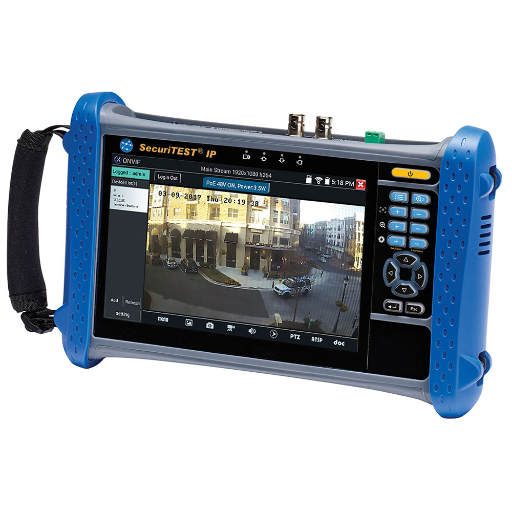 Trend Networks, SECURITEST SecuriTEST IP, Digital/Analog/HD Coax CCTV Tester