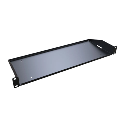 Hammond RAS Series Solid Rack Shelf 1U 10" depth - Lip Up (Back Only)