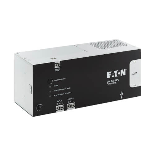 Eaton DIN Rail Mounted Standby UPS 500VA/300W 120V