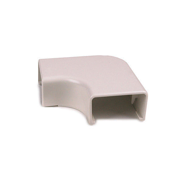 HellermannTyton RaceWay  3/4"  Elbow Cover with 1" bend radius - White