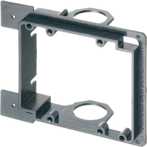 Arlington Low Voltage New Work Mounting Bracket 2 Gang