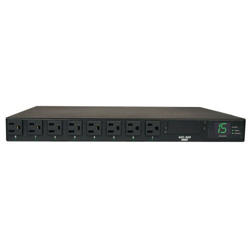 Tripp Lite PDU Metered (1P)  1.44kW 120V 15A 5-15P 12' /(8) 5-15R 1U